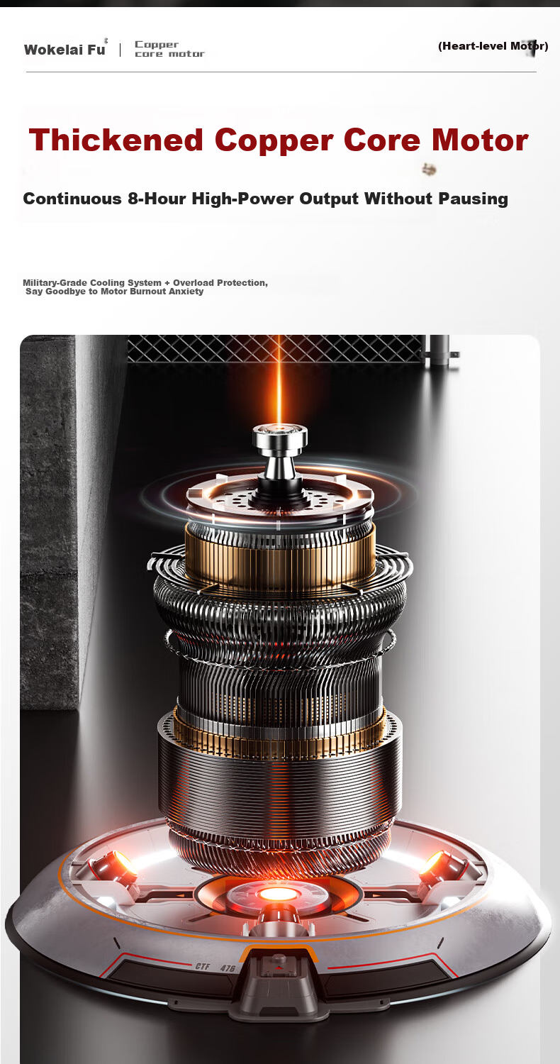 Walklife Electric Mixer High-Power Variable Speed Concrete Paint Cement Putty Powder Mixer Drill 3