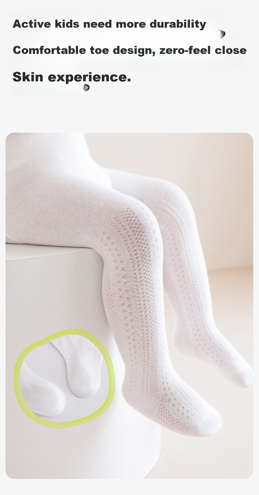 Free Style Baby Pantyhose Toddler Breathable Mesh Anti-Mosquito Tights Summer Thin Leggings 6