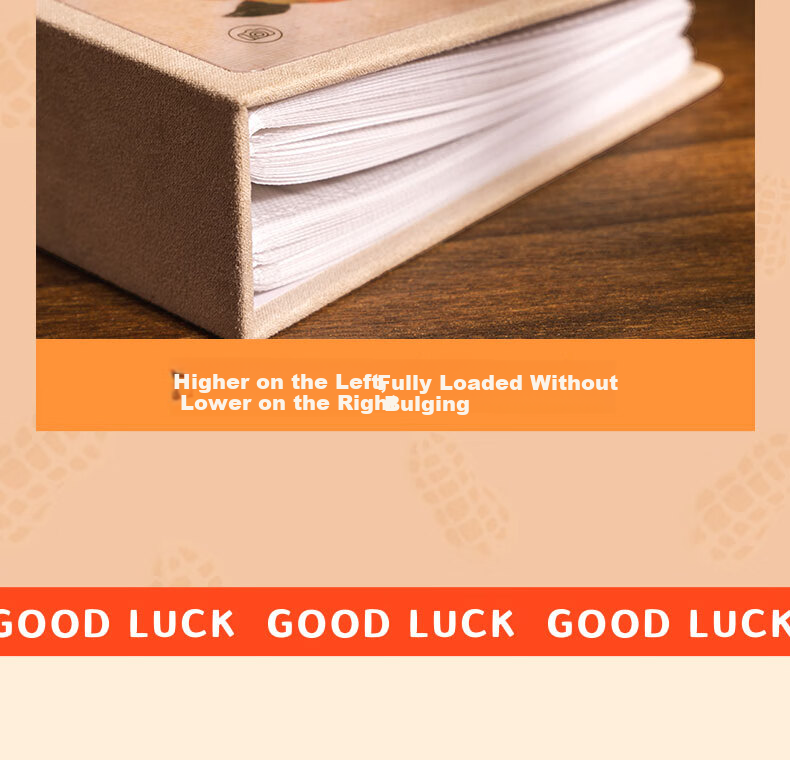 Deli Photo Album 5-inch (100*137.5mm) 100 Sheets Family Album Couple Travel Album Memory Book Children's Growth Record Orange PQ856 17