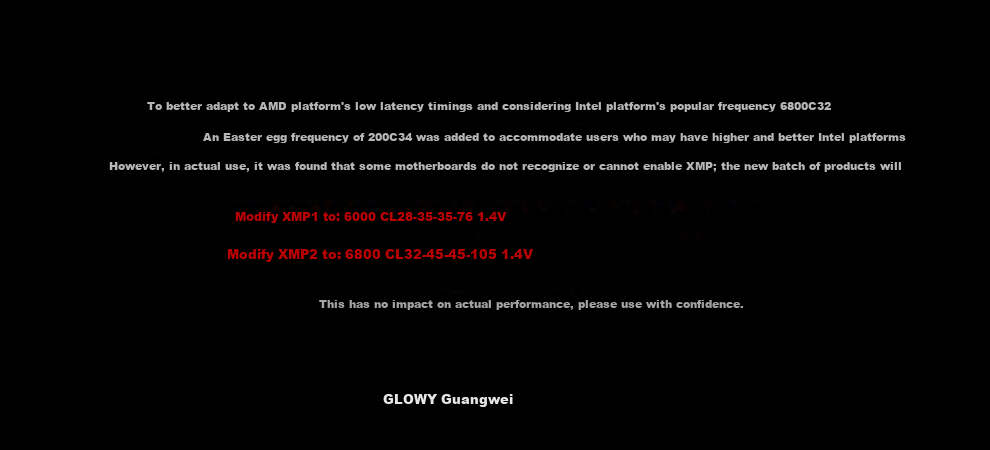 Gloway 16GB DDR5 6000 Desktop RAM Shenwu RGB Light Bar Hynix A-die CL28 Space Gray AI Computer Accessories Upgrade 1