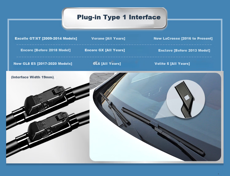 Aoye Windshield Wipers Suitable for Skoda Superb 2013-2015 Models, Octavia Boneless Wiper Blades, Front Wipers, 1 Pair, 24+18 Inches 12