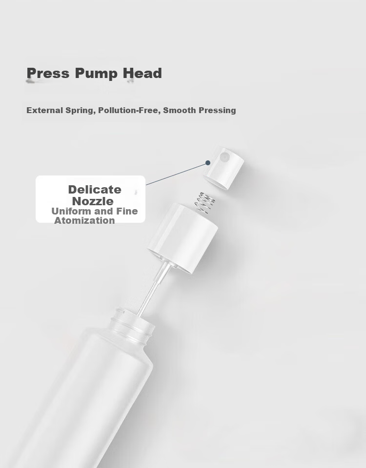 Meifuyu Shower Gel And Hand Soap Pump Dispenser Bottles, 280ml*2, Travel Empty Bottles, Shampoo And Lotion Bottles, MF8858 8