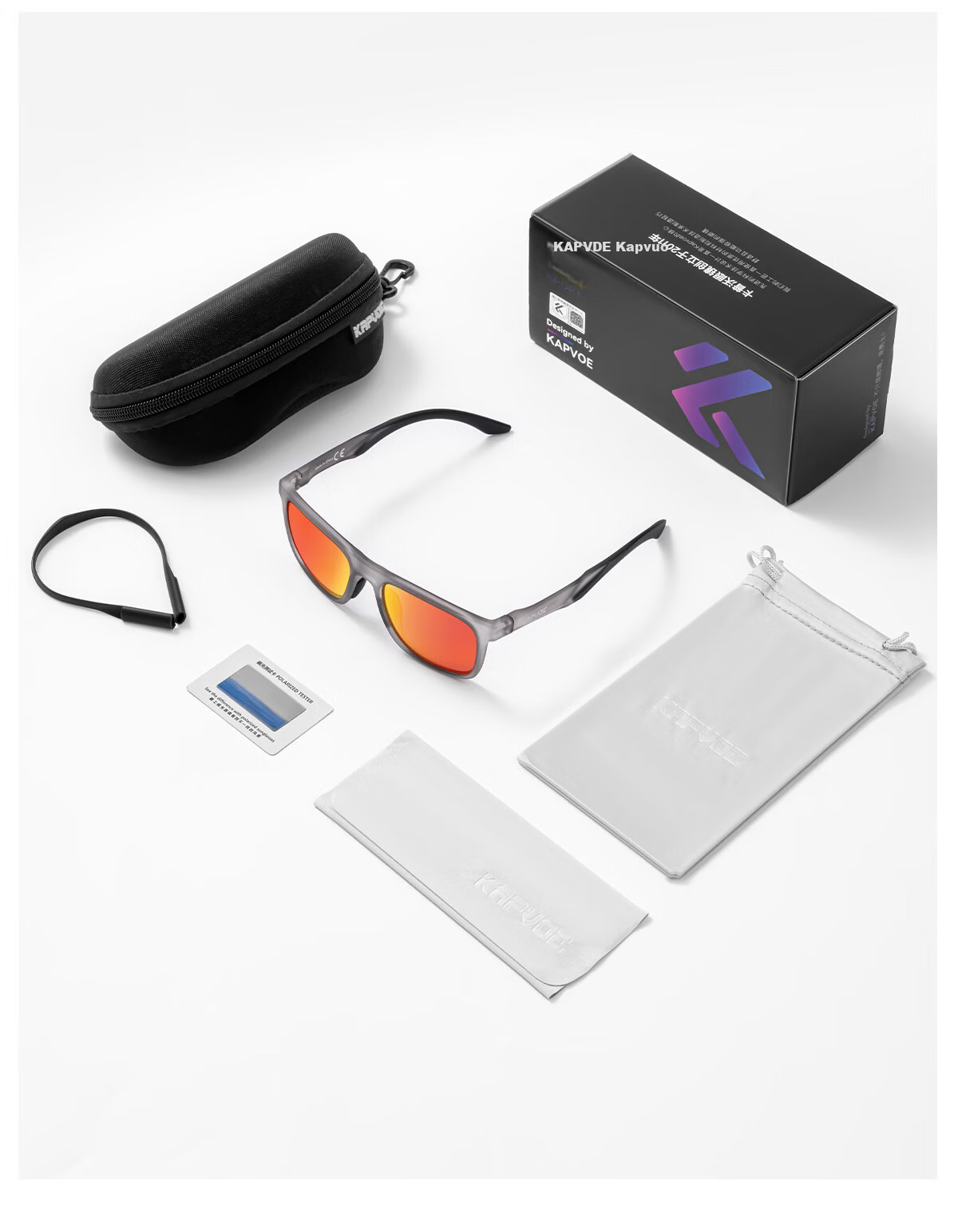 KAPVOE Dandelion Mountaineering Goggles Outdoor Hiking Windproof Glasses Polarized Sunglasses Unisex 30