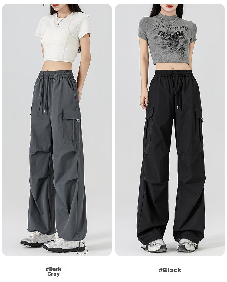 Xueqiman Twill Work Pants Women Summer Quick-Dry American Style Sports Convertible High-Waist Hiking Outdoor Softshell Pants 19