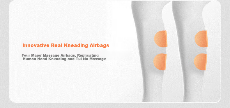 Kepufi Air Pressure Leg Massager Automatic Kneading Thigh and Calf Muscle Relaxation Circulation Recovery Boots Full Body Mother's Day Practical Birthday Gift L12 3