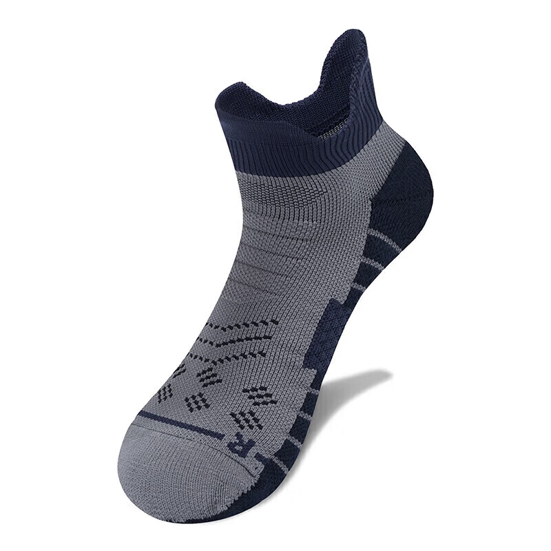 TFO 6th Generation Kids Sports Socks Non-Slip Shock Absorption Outdoor Hiking Mountaineering Socks C2202485 Dark Gray S