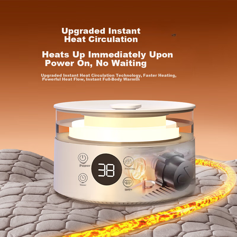 Royalstar Water Heating Electric Blanket Water Circulation Electric Mattress Double Smart Timing Temperature Control Moisture Removal Mite Removal 1.8*2.0m