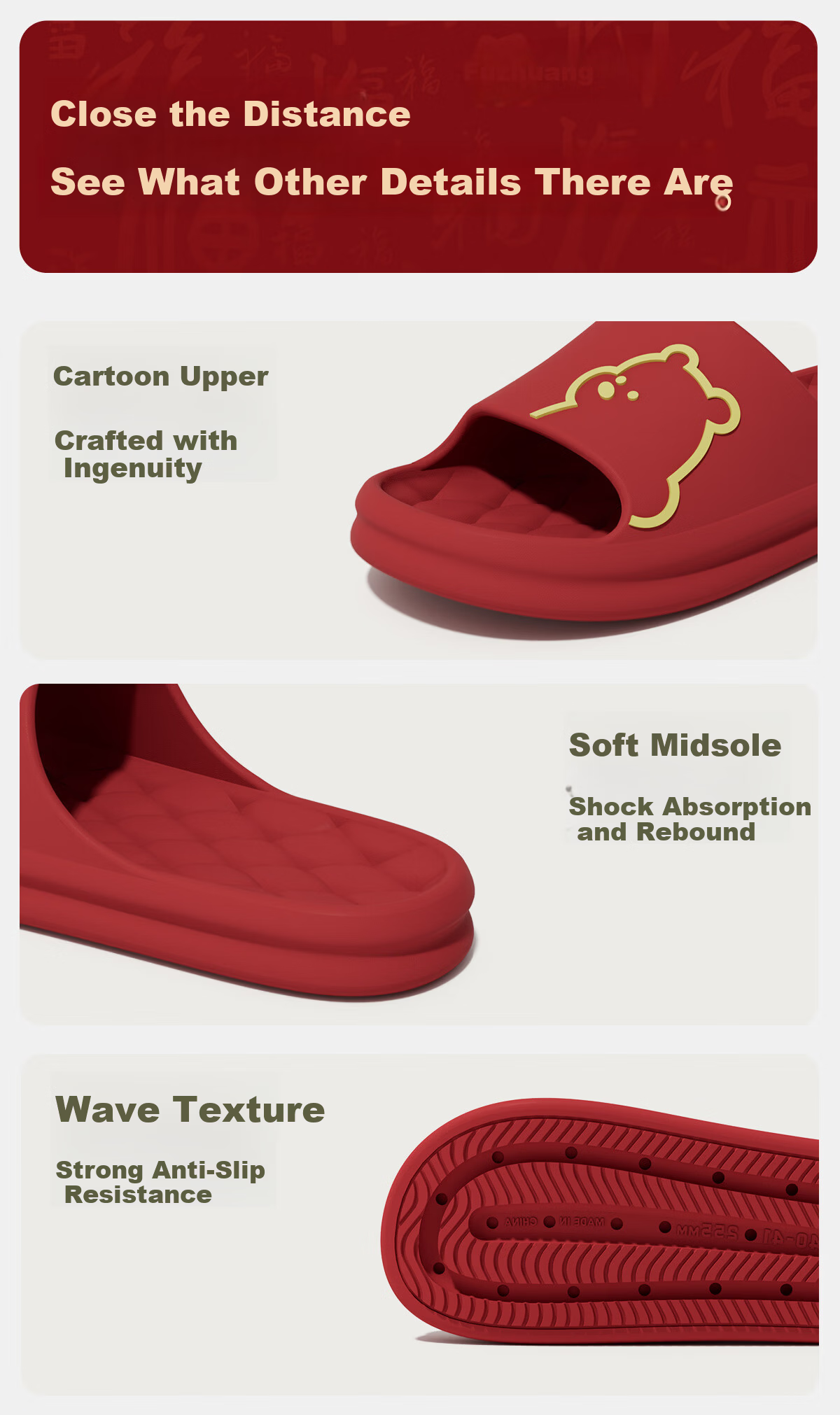 Lidani Cute Summer Indoor Home Bathroom EVA Slippers for Women Couples Wedding House Slippers Female 13