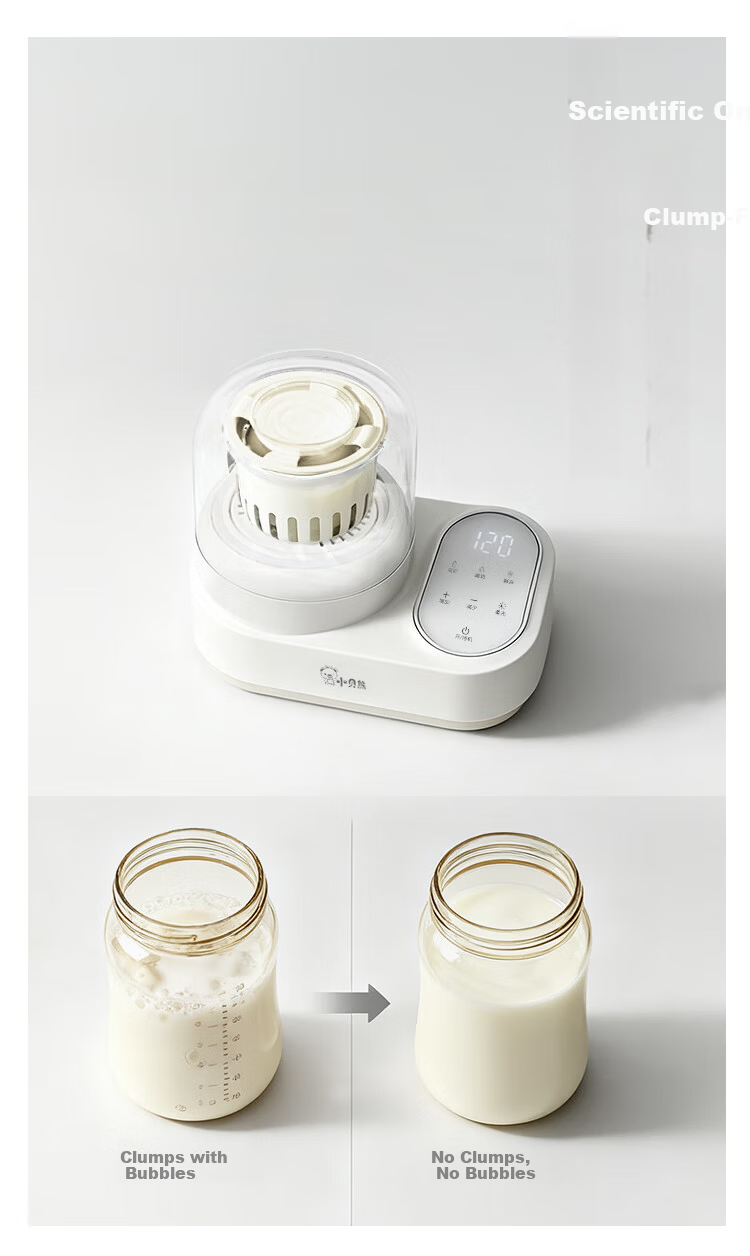 Xiaobeixiong 2-in-1 Baby Bottle Warmer and Milk Mixer, Waterless Milk Heater, Defrosting and Warming Machine, Automatic Milk Preparation Device 11