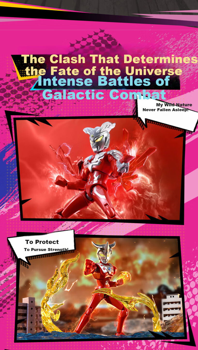 QiJi Ultraman Building Block Figure ZERO Infinite Edition Series 3 Single Box Assembly Toy Birthday Gift for Boys 9