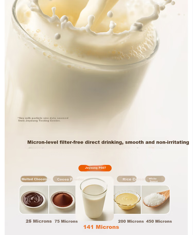 Joyoung Household Quiet High-Speed Blender Noise-Reducing Juicer Food Processor Multigrain Soy Milk Maker L15-P507 9