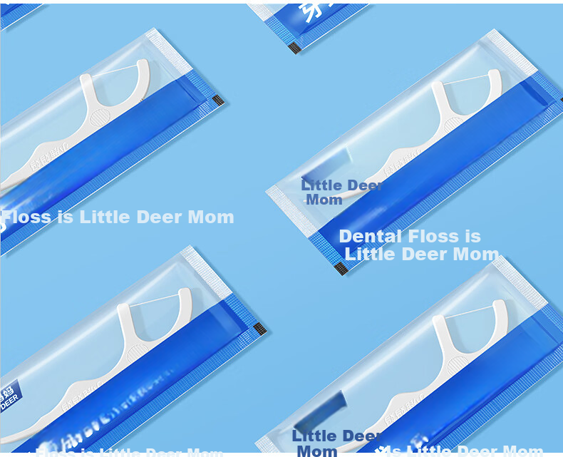 FAWNMUM Comfortable Clean Dental Floss Picks Single Pack Classic 360pcs with Portable Case 11