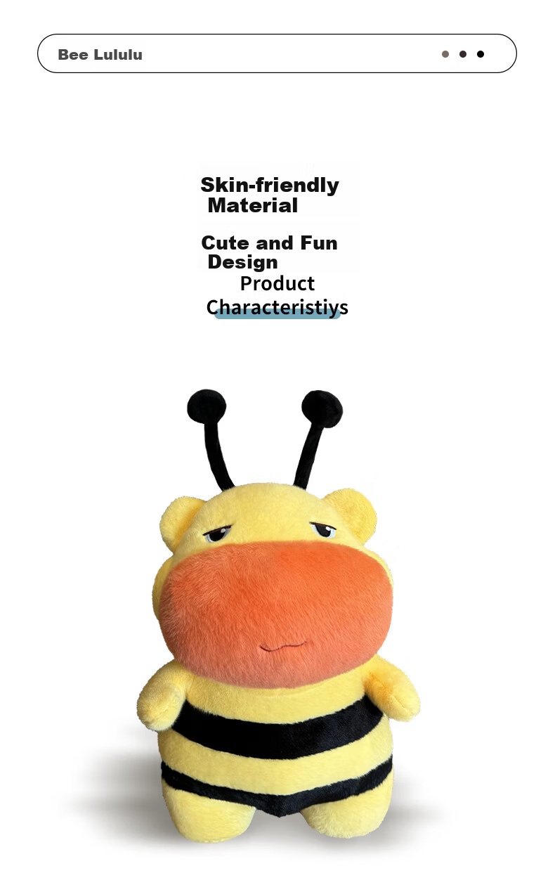 Xiongmaoxiong Official Water Deer Lulu Plush Toy Doll Stuffed Animal Pillow Children's Birthday Gift for Girls And Boys 2