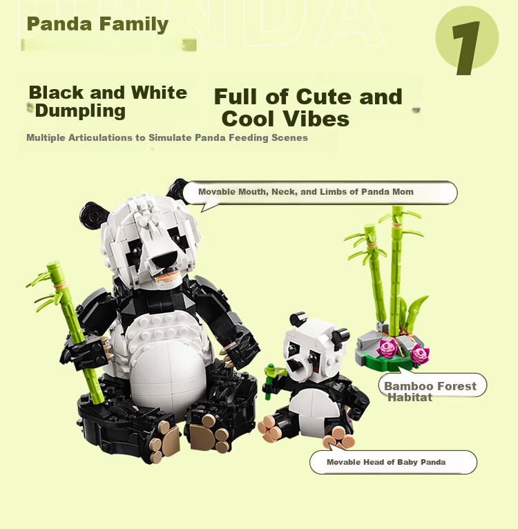 LEGO Building Blocks 31382 Cute Animals: Playful Puppy Boys Girls Kids Toy Gift New Year Decoration 4