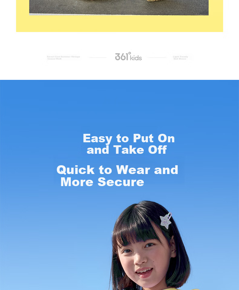 361° Kids Sports Shoes 2026 Summer Girls Lightweight Breathable Casual Dad Sneakers Pink Size 37 14