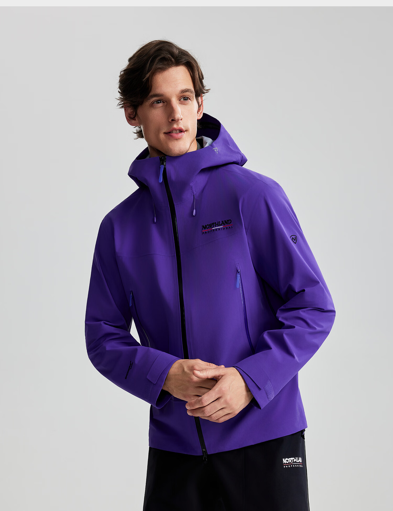 NORTHLAND 【Gale】3L Hard Shell Waterproof Windproof Hiking Mountaineering Jacket Unisex Outdoor Shell Jacket 14