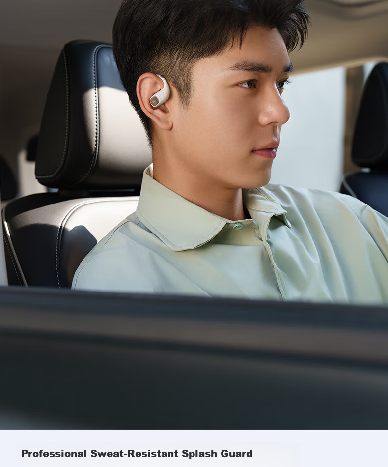 EDIFIER Zero Open Open-Ear True Wireless Bluetooth Earphones, Ear-Hook Design, Long Battery Life, Comfortable Fit, Compatible with Apple, Huawei, Xiaomi, Moonlight White 11