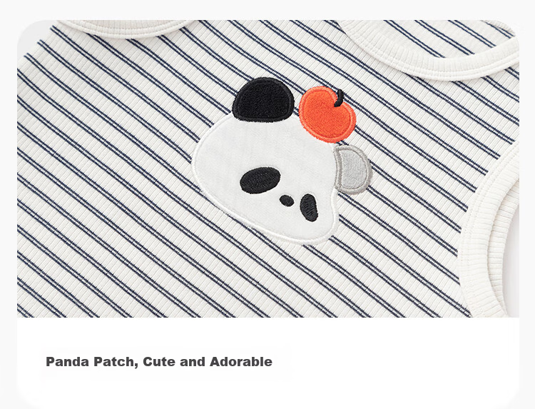Balabala BalaOne Baby Vest Autumn Wear Cute Fashionable Boys Girls Innerwear Top 3