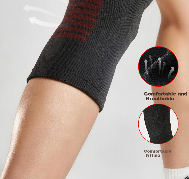 Li-Ning Knee Brace Sports Summer Thin Men Women Running Meniscus Injury Joint Cold Legs Mountaineering Basketball Badminton Special 19