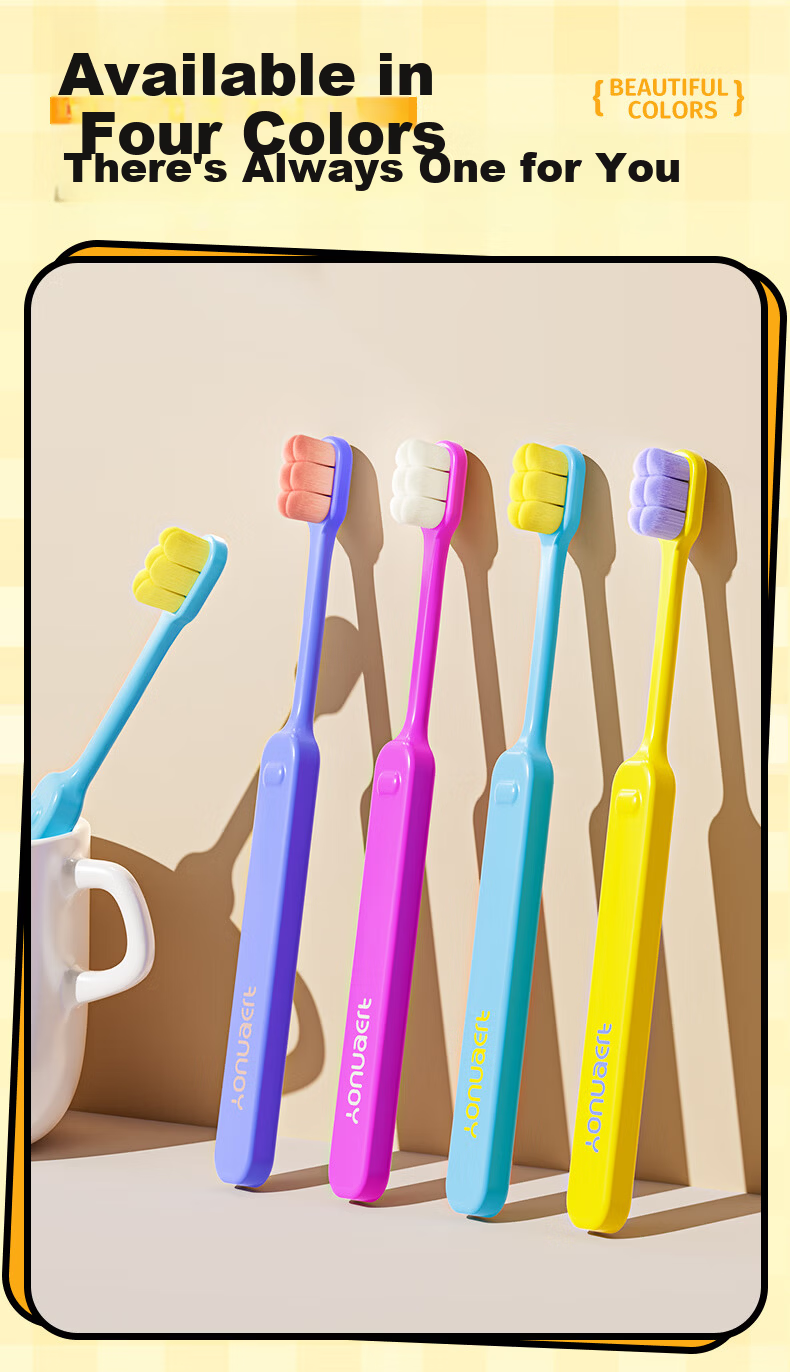 Ocean Elf Velvet Gum Care Toothbrush Cloud Soft Bristles PU Ultra Soft Gentle Gum Protection Maternity Pregnancy Adult Anti-Allergy Special 9