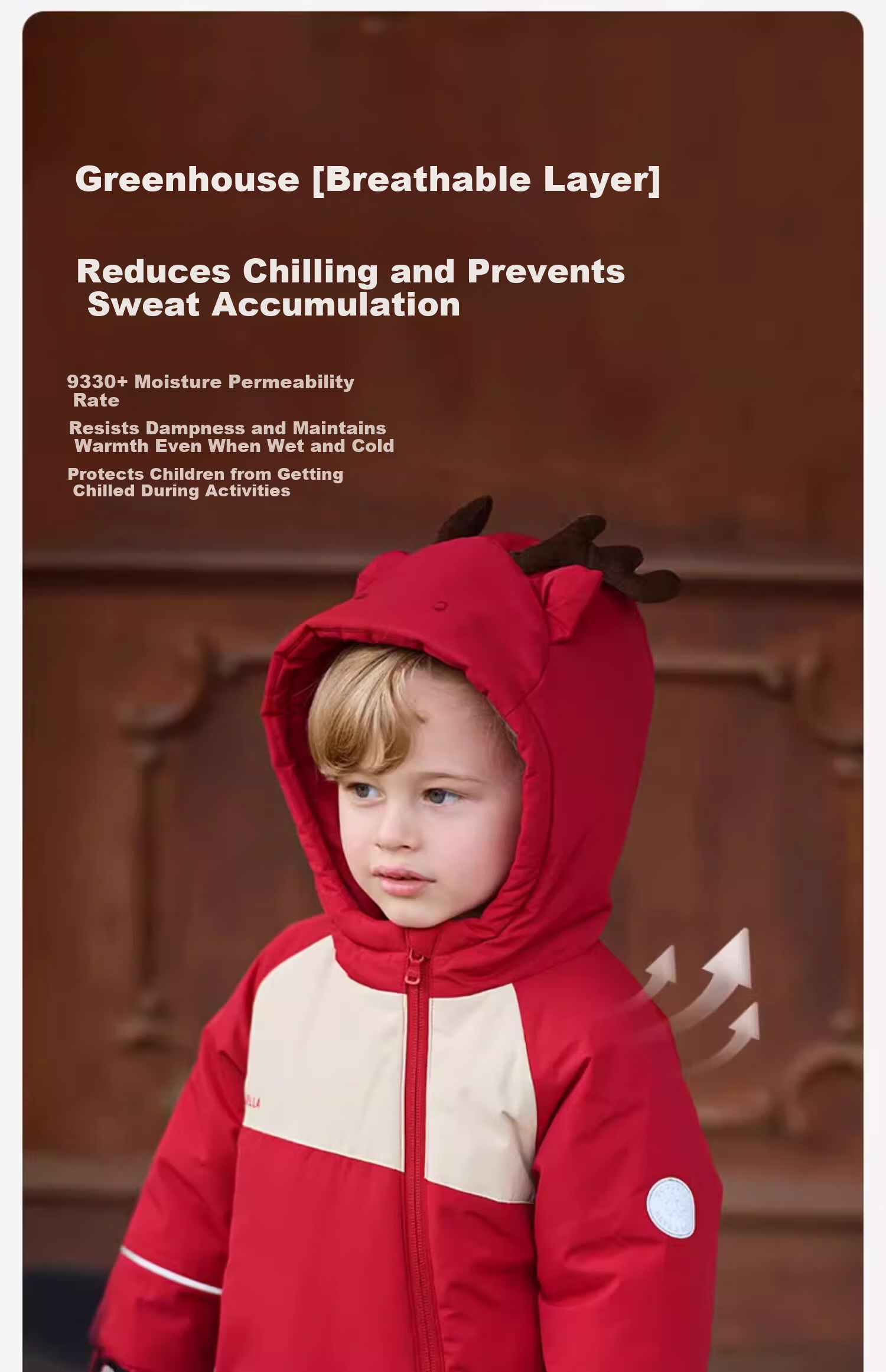 DAVE & BELLA Kids Winter Cotton Padded Jacket Boys Girls Warm Animal Design Coat 4