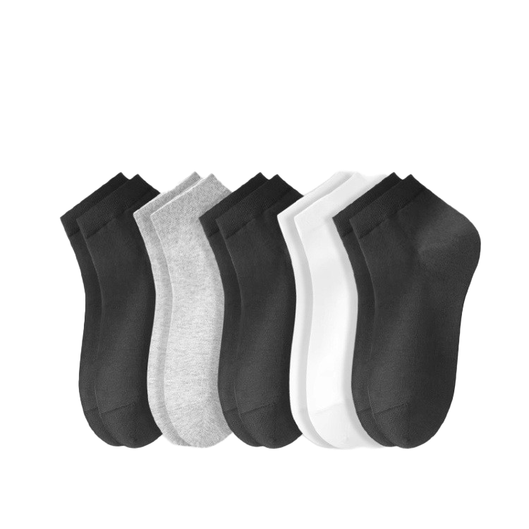 Bingxue Cotton Disposable Socks 20 Pairs Unisex Daily Use Breathable Comfortable Travel Short Socks