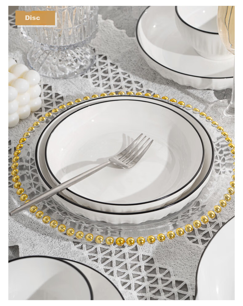 KANGQIN Underglaze Color Bowl and Plate Dinnerware Set, 20-Piece 4-Person Tableware Set, Upgraded Gift Box, Furuixiang Series 15