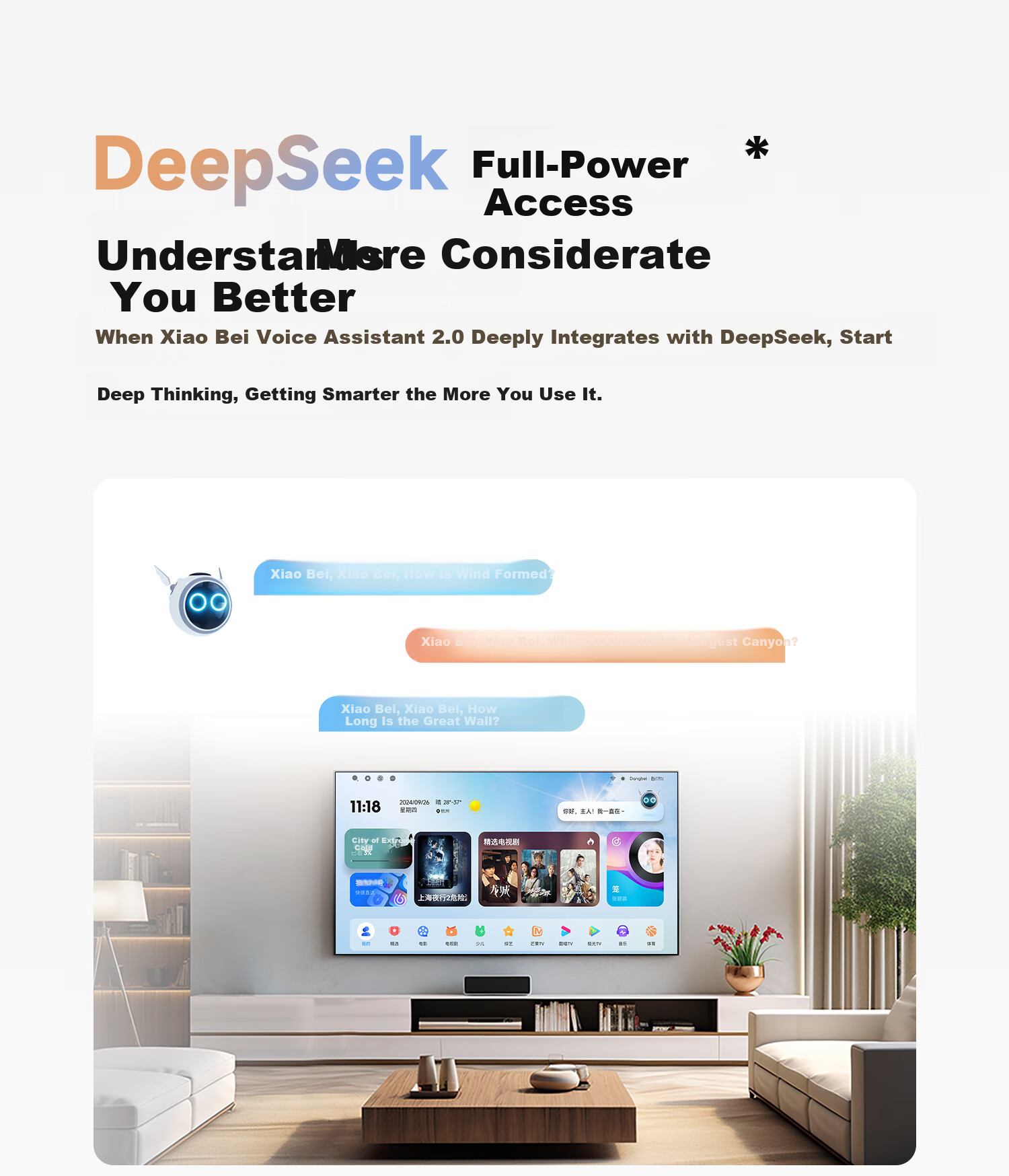 Dangbei Smart2 Projector Home Use HD Portable PTZ Projector Affordable Smart Home Theater National Subsidy (Mijia Connected Atmosphere Speaker) 26