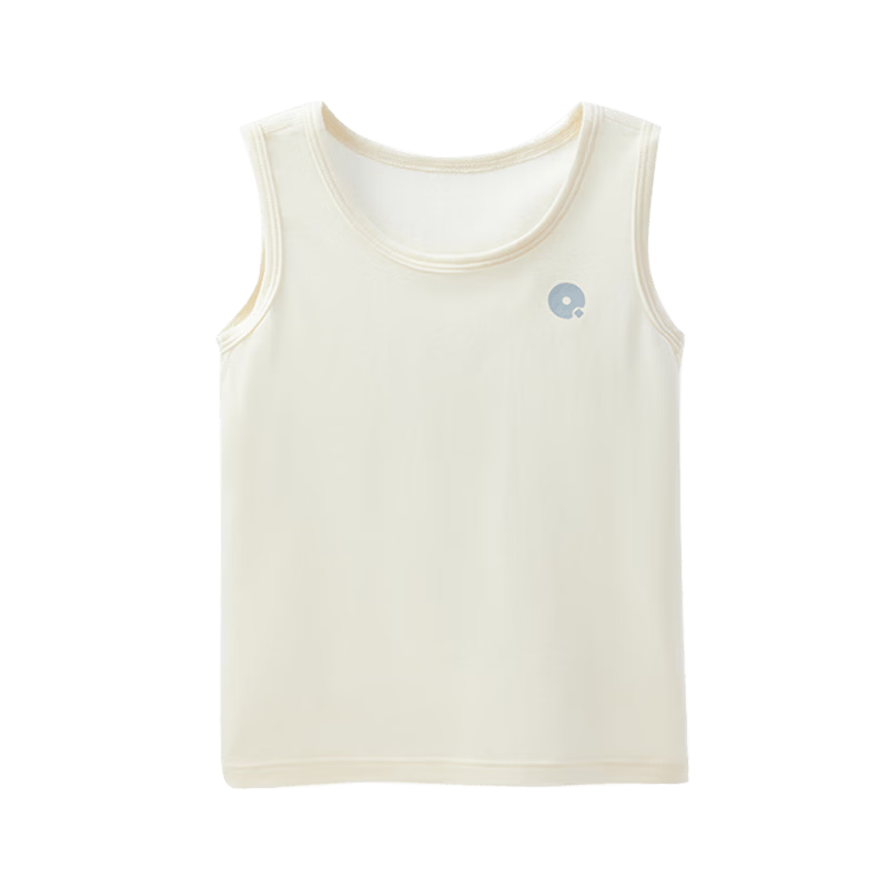 Q21 Tencel Moisture-Wicking Children's Undershirt Vest, Antibacterial, Summer Thin Style, Class A Sleeveless, for Boys And Girls, Inner And Outer Wear, Breathable