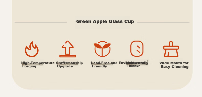 Green Apple Crystal Glass Red Wine Glasses 210ml*6 Set Tall Stem Champagne Wine Glasses Alcohol Glasses Women's Day Gift 7