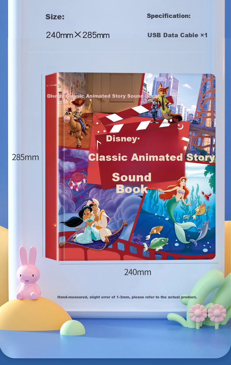 TAOTAOTIANCAI Talking Early Education Book for Babies Aged 0-6, Audio Point Reading Sound Book, Educational Toy, Children's Birthday Gift 20