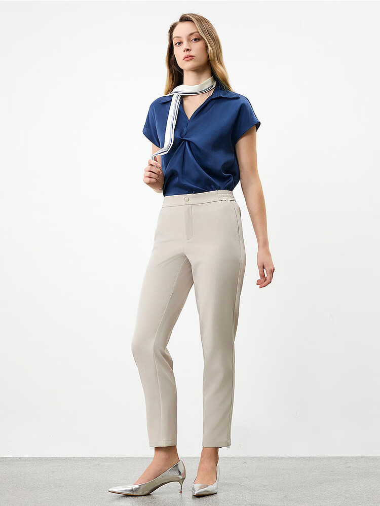 G2000 Women's 2026 Spring Summer Comfortable Versatile Casual Pants with Cigarette Trousers and Multi-Stretch Fabric, Same Style as Mall Version 10