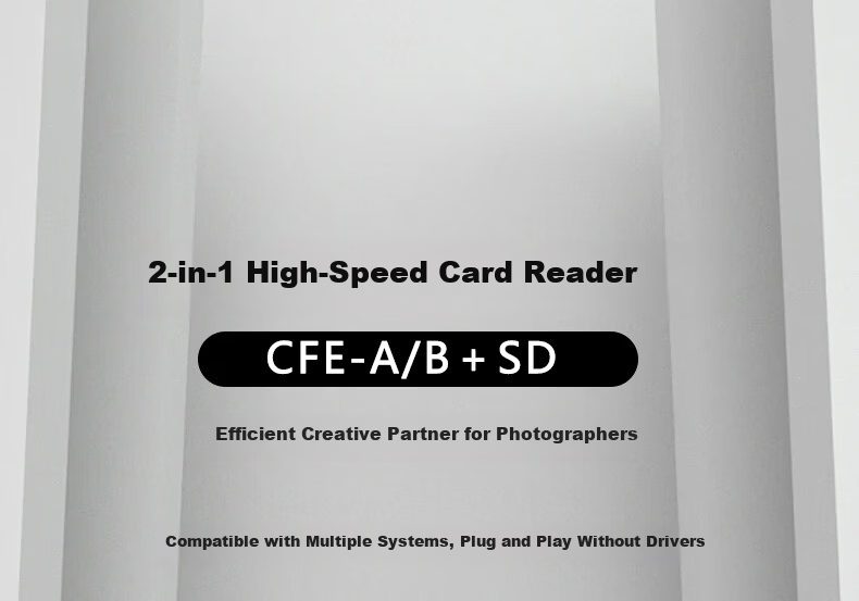 ShiliFan USB 3.2 CFexpress Type B Card Reader 10Gbps for Apple iPhone, Tianshuo, Canon, Nikon Camera Storage Cards 1