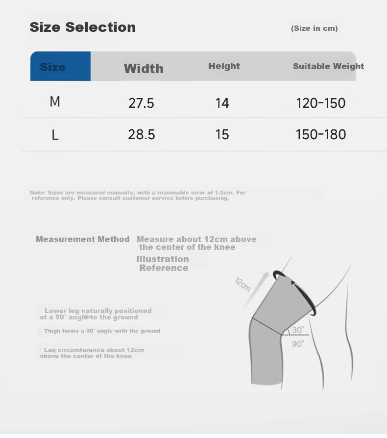 NAILEKESI Knee Brace, Professional Sports Protection, Thin Summer Style, for Meniscus Injury Prevention, Badminton And Running, Specially Designed for Men's Knees 9