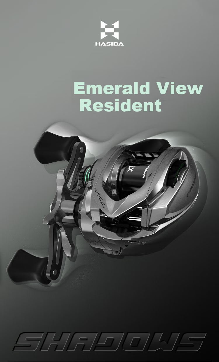 HISTAR Emerald Shadow Carbon Fiber Spinning Reel Lightweight Fishing Reel for Long Casting Lure Fishing 1