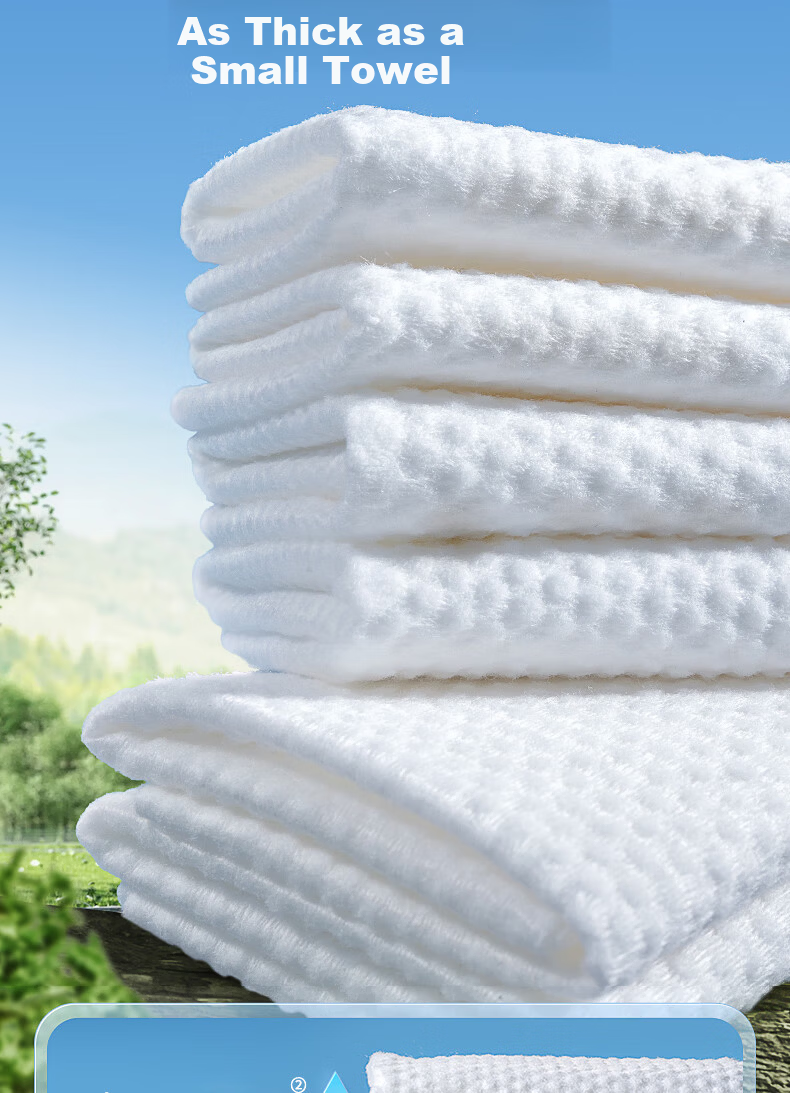Aiyiyou Hanging Facial Towel 150 Sheets Extra Large Thick Disposable Soft Face Wipes for Baby Household Cleansing Towels 7