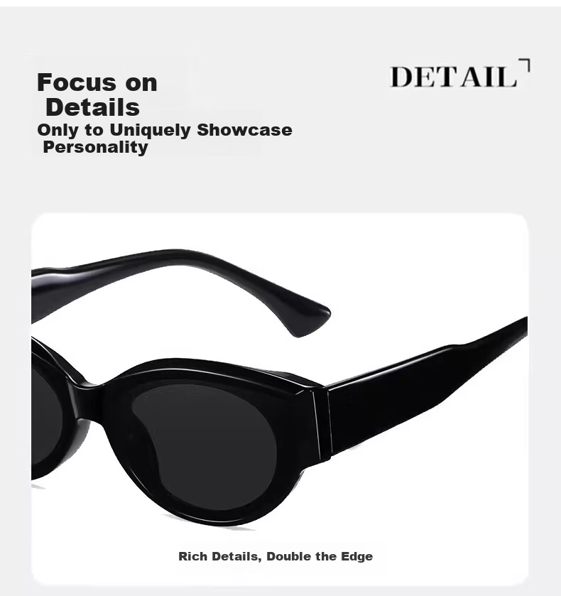 Colore.in Cat Eye Sunglasses for Women, Retro Hot Girl Style, Small Face, Small Frame, GM Glasses, 2026 New Style, UV Protection, Polarized Sunglasses 21