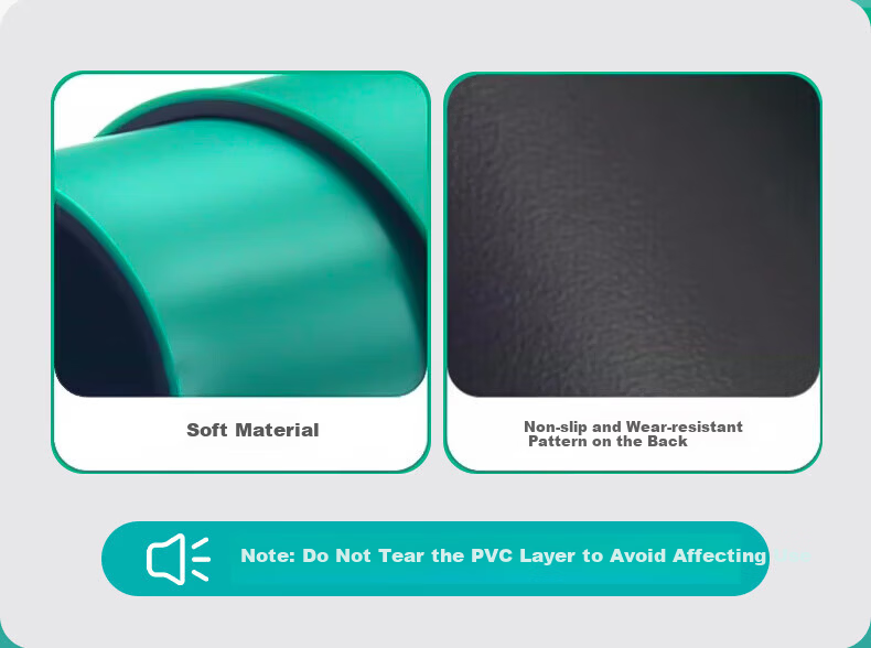 Mars Tiger Anti-Static Workbench Mat Non-Slip High Temperature Resistant Rubber Mat for Factory Laboratory Repair Electronics Assembly Line 0.6m*1.2m*2mm Green Cuttable 8