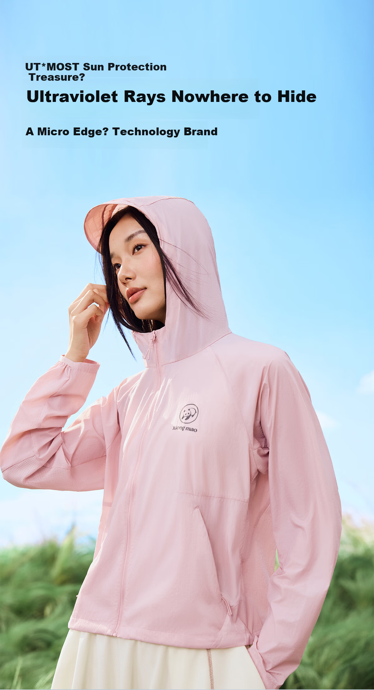 Xiongmao [Ice Stick 3.0], Liu Yifei's Same Style Sun Protection, for Men And Women, Spring And Summer New Ice-Cool Breathable Original Yarn UPF90 Jacket 5081 7