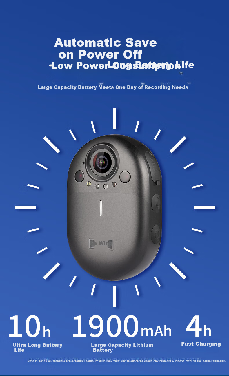 Fayi V1 Law Enforcement Recorder HD Portable Evidence Collection Life Recording Short Video Shooting 10-Hour Battery 32GB Version 5