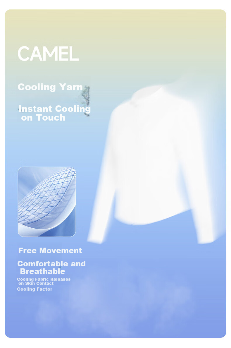 CAMEL Original Yarn Sun Protection Jacket Women Stand Collar Slim Cool Sports Jacket Y26BZ3L0029 Phantom Black S 3