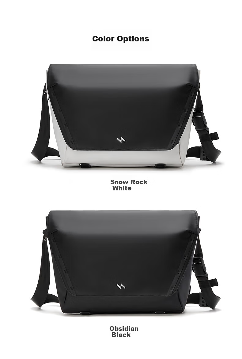 Inateck Men's Crossbody Shoulder Bag High-End Portable Casual Laptop Bag Commuter Travel Cycling Messenger Bag Large Capacity 12