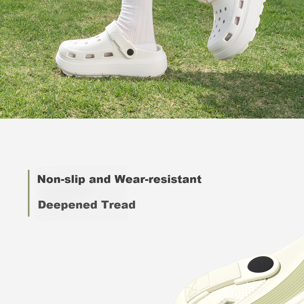 Lidani Thick Sole Height Increasing Women's Clog Surgical Room 2026 Summer New Beach Outdoor EVA Couple Slippers for Women 10