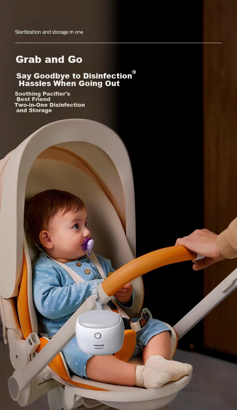 Philips Avent Pacifier UV Sterilizer Box Baby Portable Bottle Disinfectant Home Travel 8