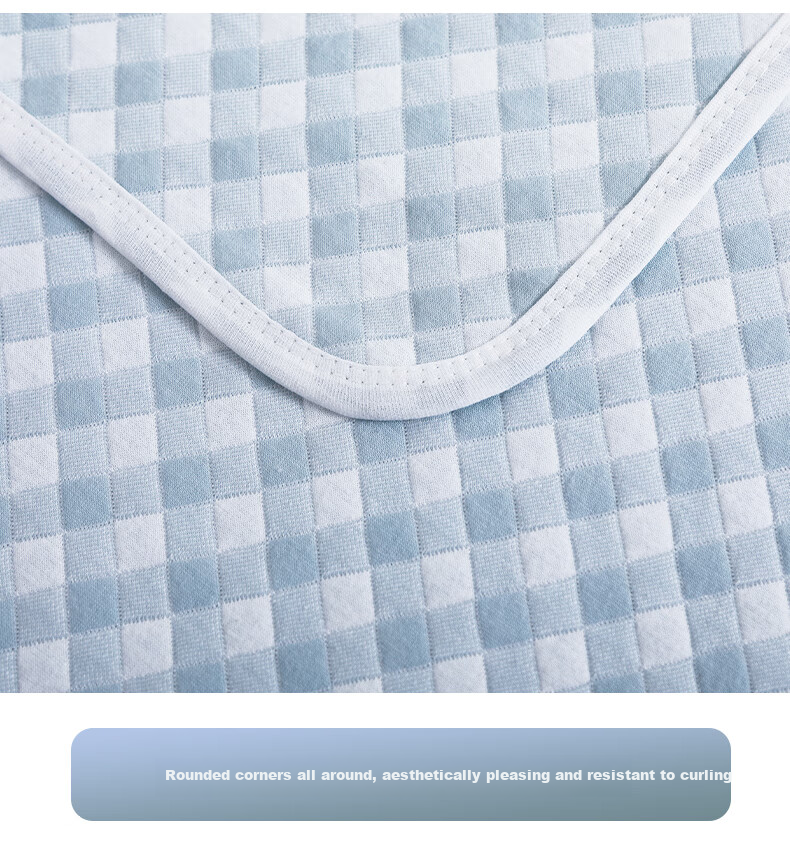 Xibeibei Pure Cotton Waterproof Washable Urine Pad for Elderly and Baby, Machine Washable Bed Mat, Leak-Proof Bed Sheet, Adult Care Pad 80x120cm 18