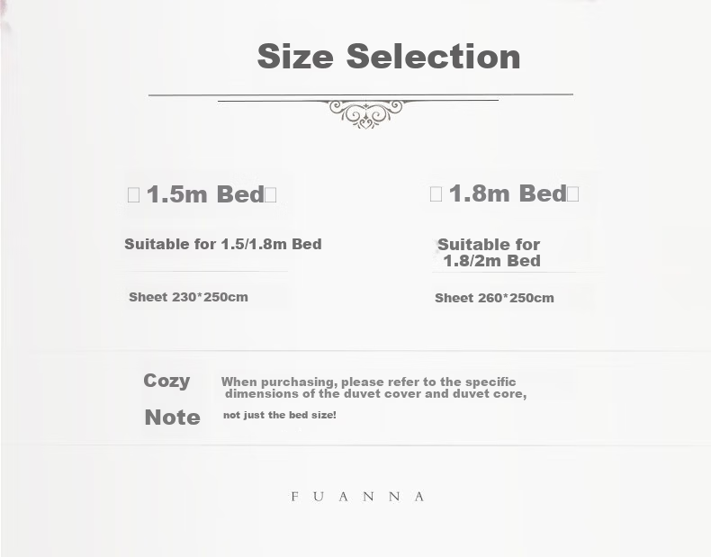 FUANNA Pure Cotton Single Bed Sheet, All-Cotton Antibacterial Bedding, Double Extra Large 1.8m/2m Bed (260*240cm), Cloud Patter 2