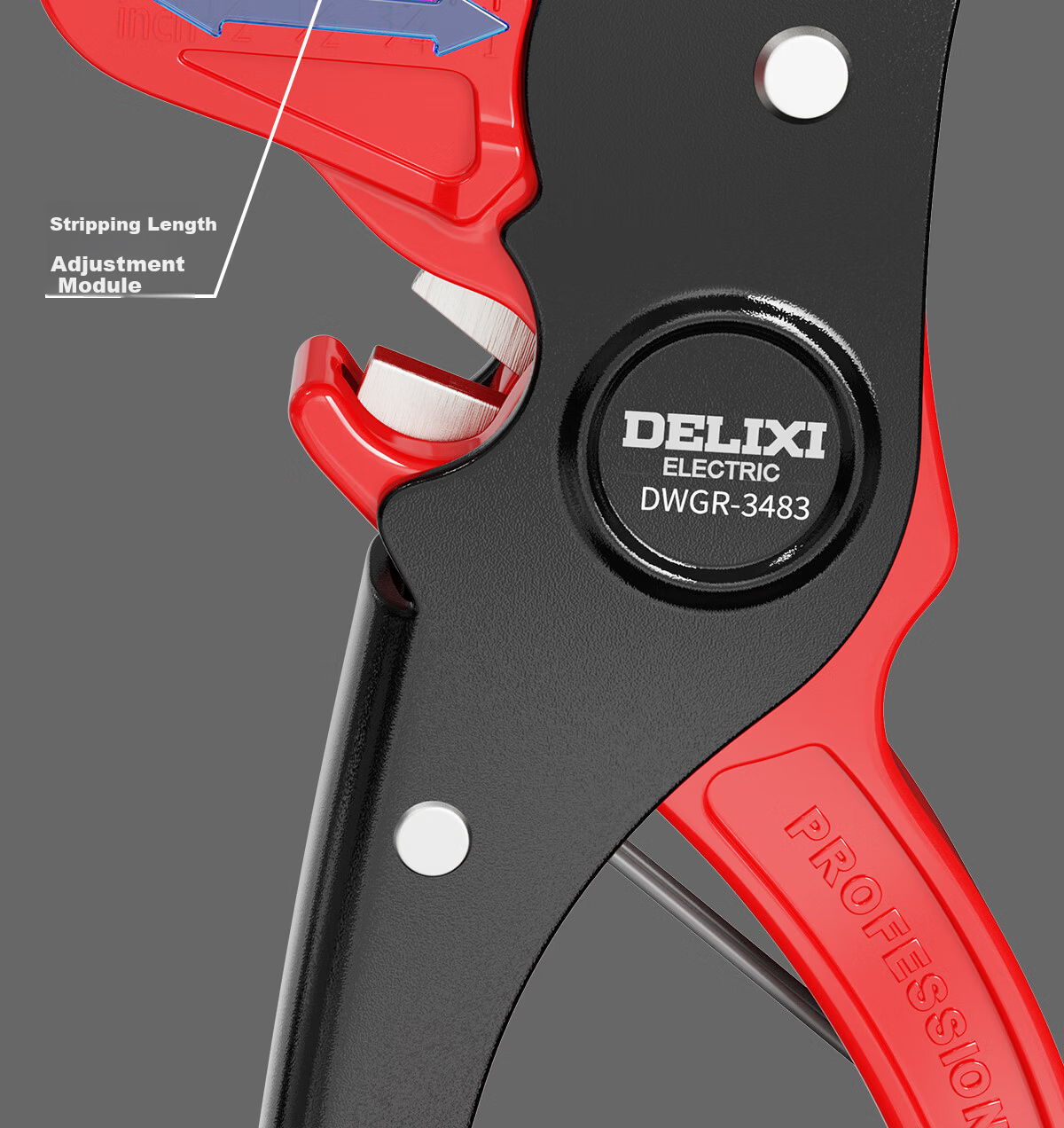 Delixi Duckbill Wire Stripper Multifunctional Automatic Wire Stripping Pliers Electrician Wire Cutting and Crimping Pliers 6