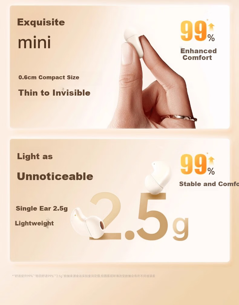 KINYO Sleep Bluetooth Earphones Wireless Noise-Cancelling Side-Sleeping Sound Isolation 2025 New i88 25