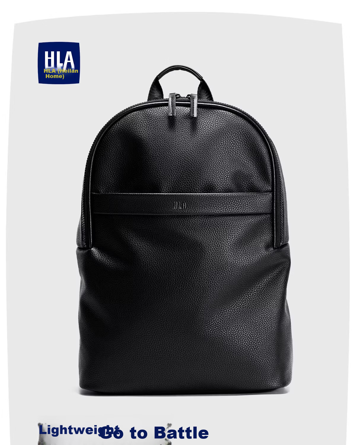 HLA Men's Large Capacity Waterproof Casual Commuter Business Travel 16-inch Laptop Backpack Student School Bag 1