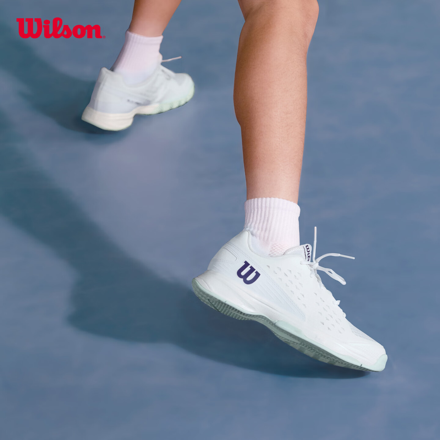 Wilson Rush Pro JR Youth Comfortable Breathable Professional Tennis Shoes